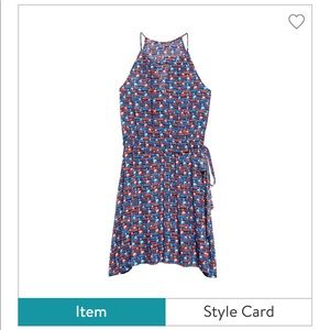 Pixley Tammi printer halter dress